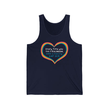 Every Time You See A Rainbow - Unisex Tank