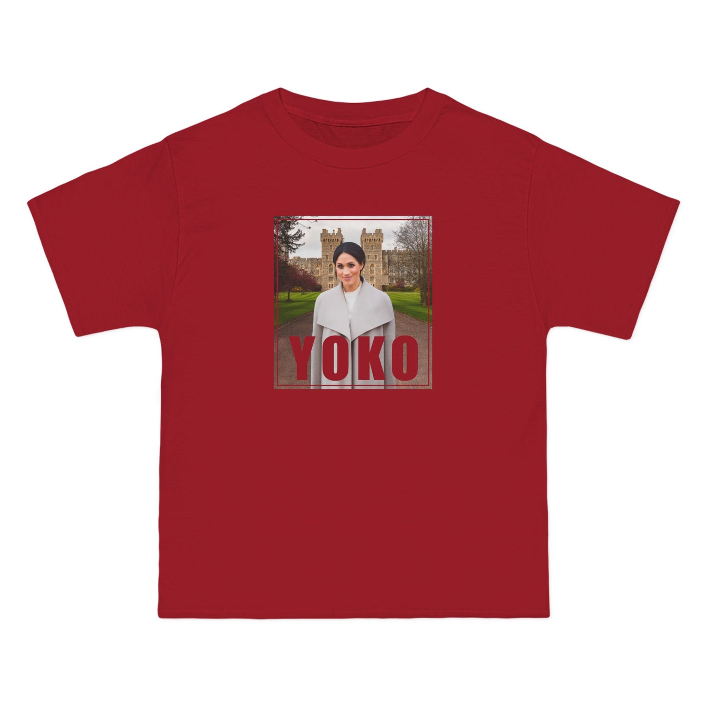 Yoko (Markle) Parody - Men's Heavyweight T-Shirt