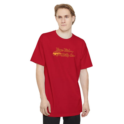 I Use My Huge Dick To Compensate For My Shitty Car - Men's Tall T-Shirt