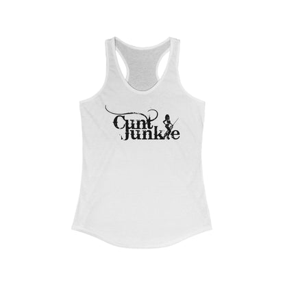 Cunt Junkie - Women's Racerback Tank