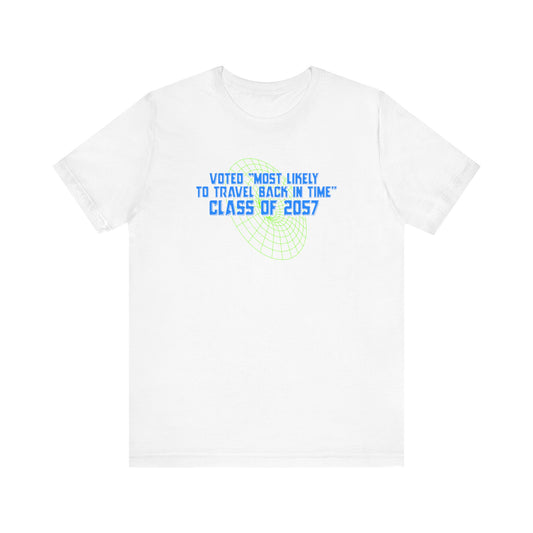 Voted "Most Likely To Travel Back In Time" - Men's T-Shirt