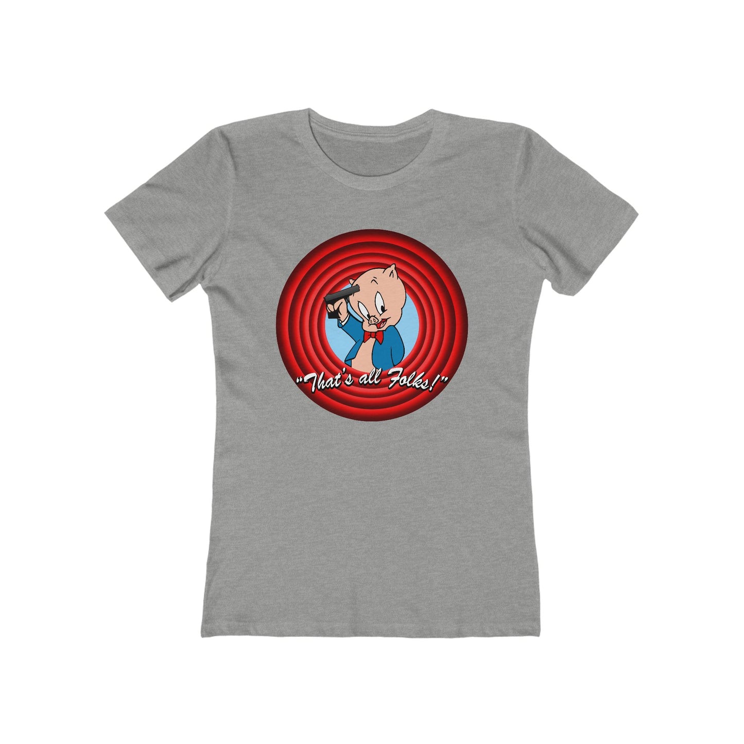 That's All Folks (Porky Pig) - Women’s T-Shirt