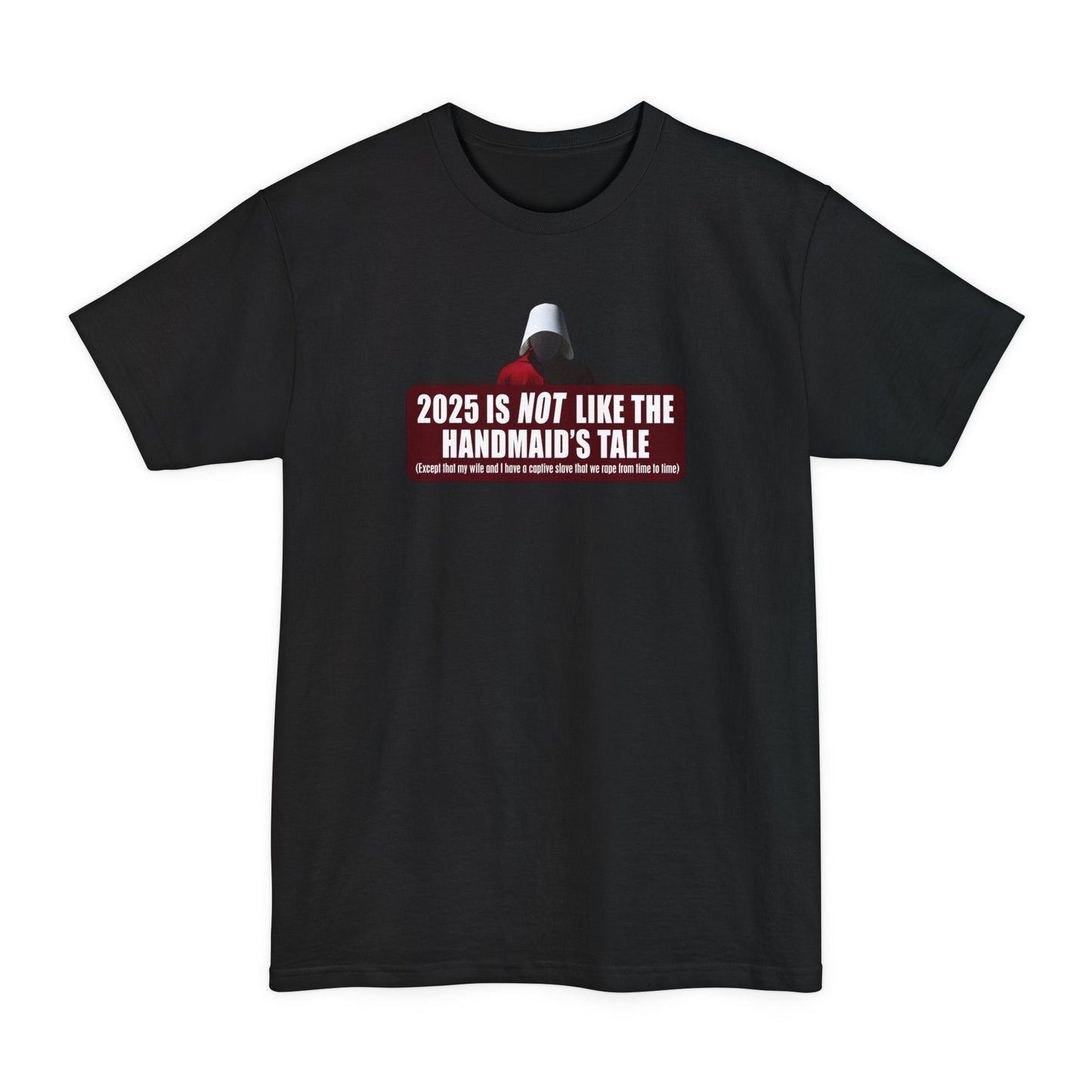 2025 is Not Like The Handmaid’s Tale - Men's Tall T-Shirt