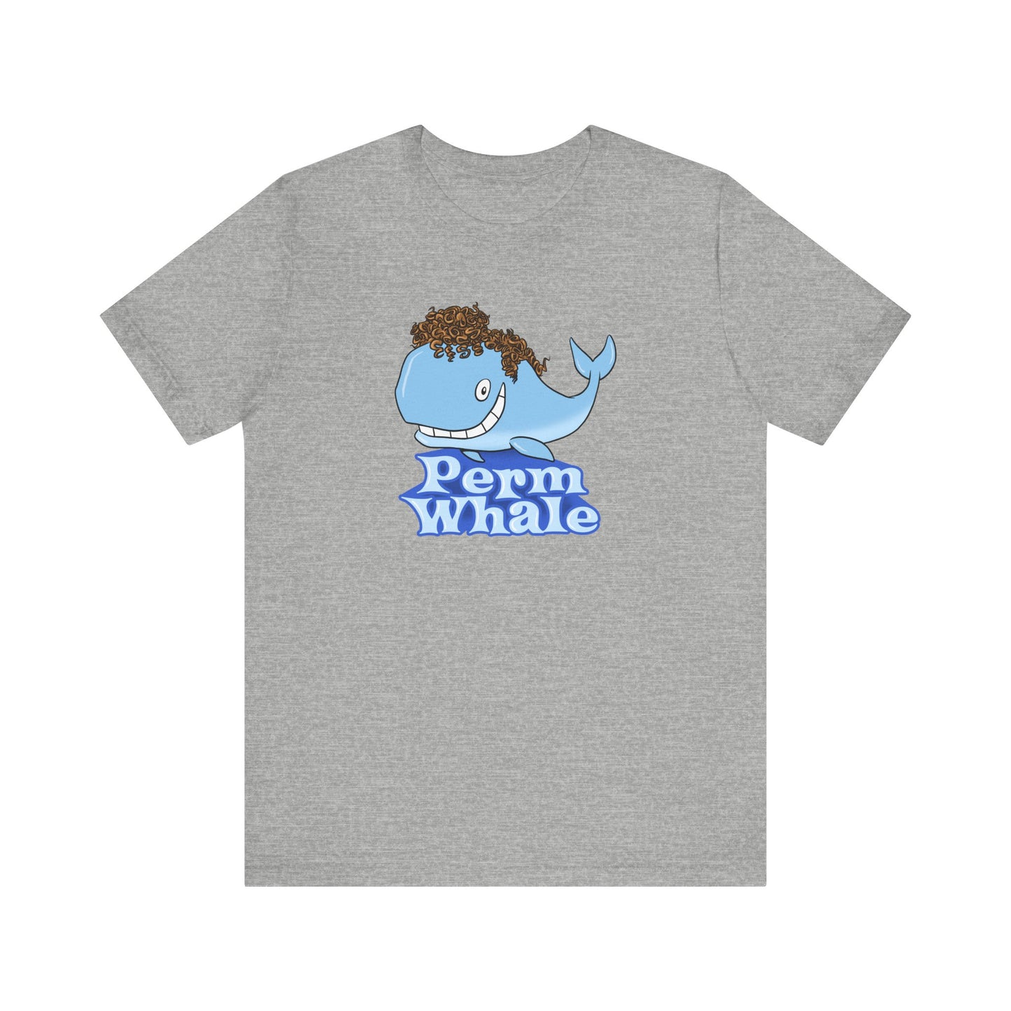 Perm Whale - Men's T-Shirt