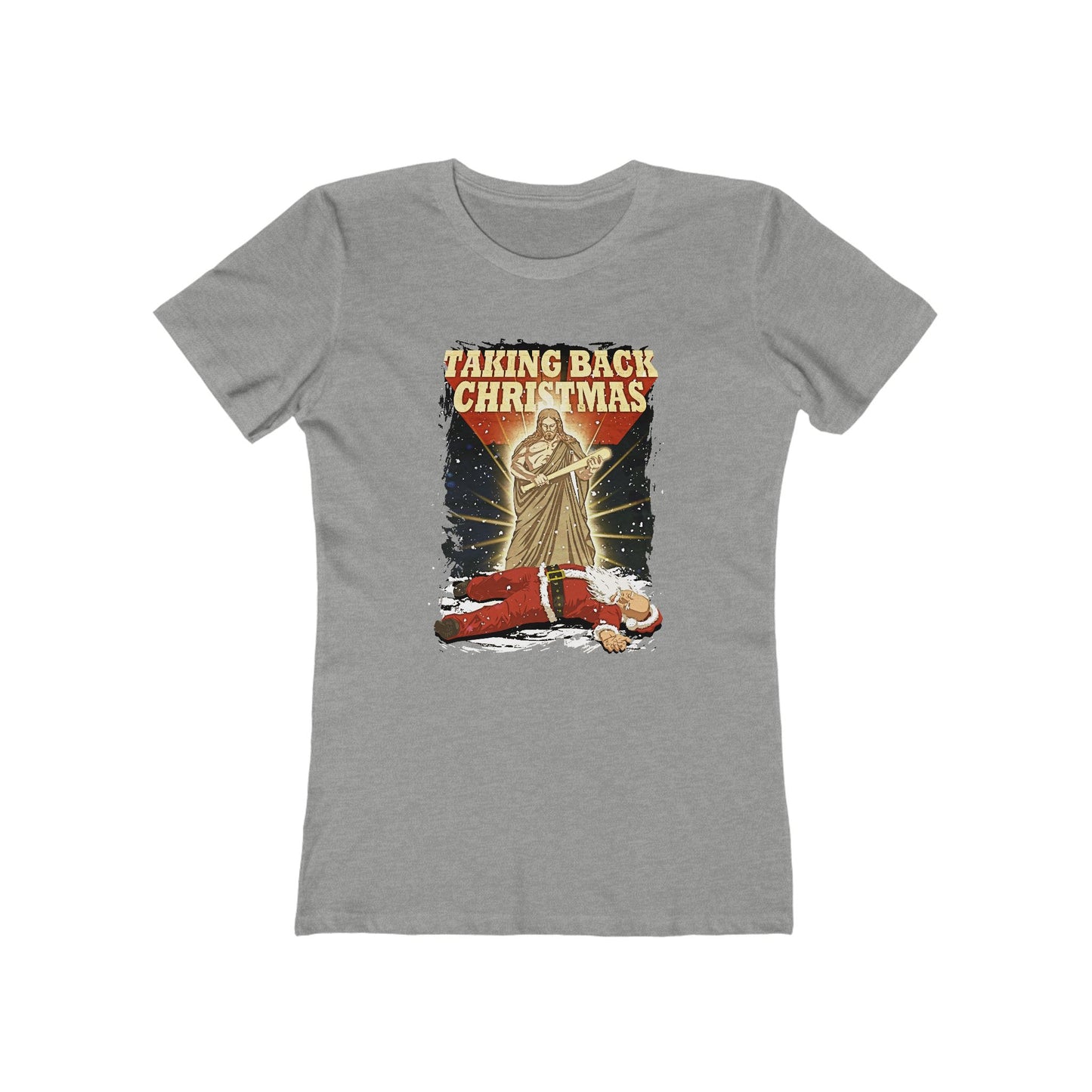 Taking Back Christmas (Jesus Vs. Santa) - Women’s T-Shirt