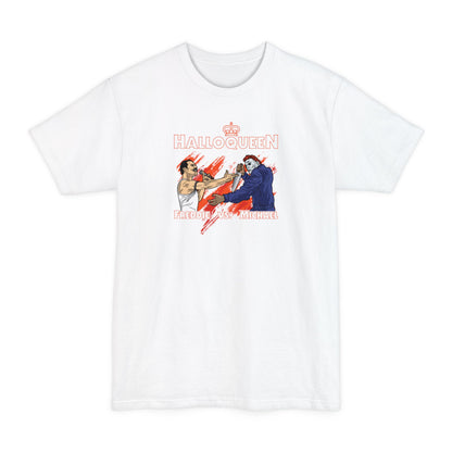 Halloqueen - Freddie Vs Michael - Men's Tall T-Shirt