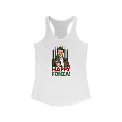Happy Fonza! - Women’s Racerback Tank