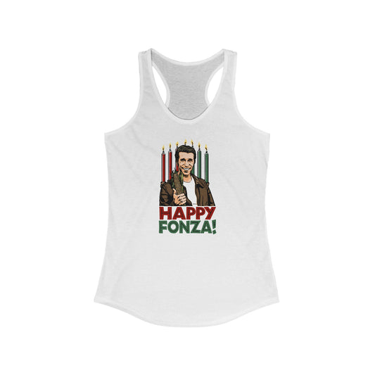 Happy Fonza! - Women’s Racerback Tank