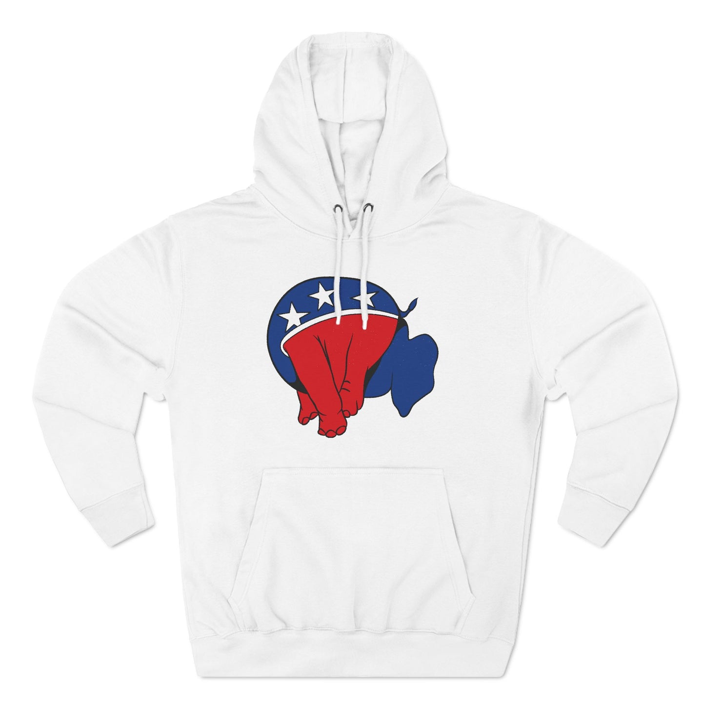 Republican Elephant (Head Up Its Ass) - Hoodie