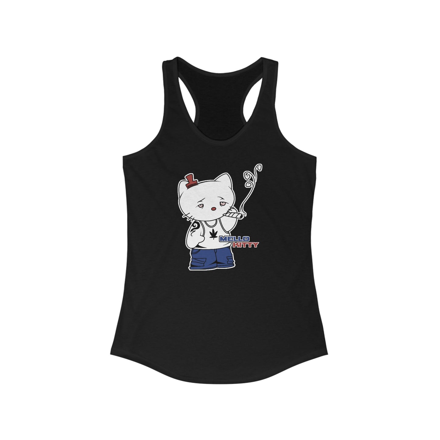 Mello Kitty  - Women's Racerback Tank