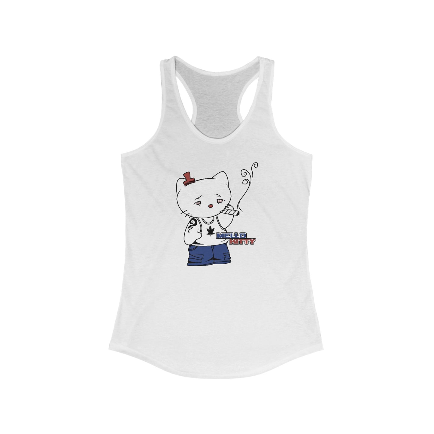 Mello Kitty  - Women's Racerback Tank