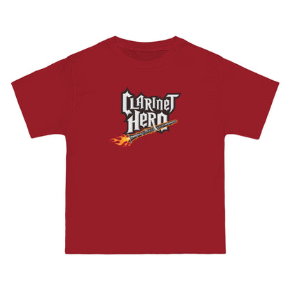 Clarinet Hero - Men's Heavyweight T-Shirt