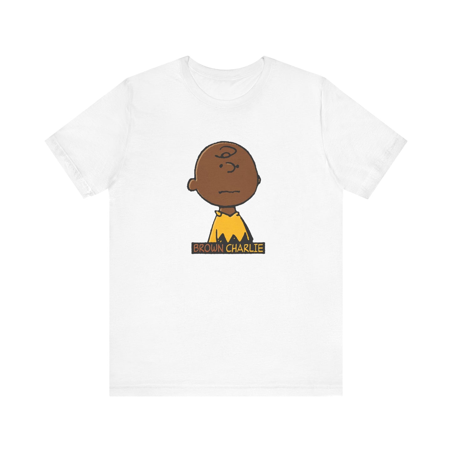 Brown Charlie  - Men's T-Shirt