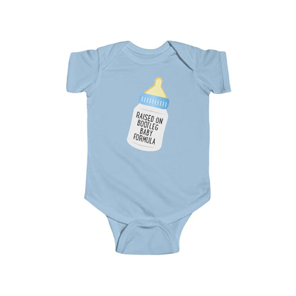 Raised On Bootleg Baby Formula - Baby Onesie