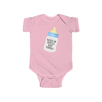Raised On Bootleg Baby Formula - Baby Onesie