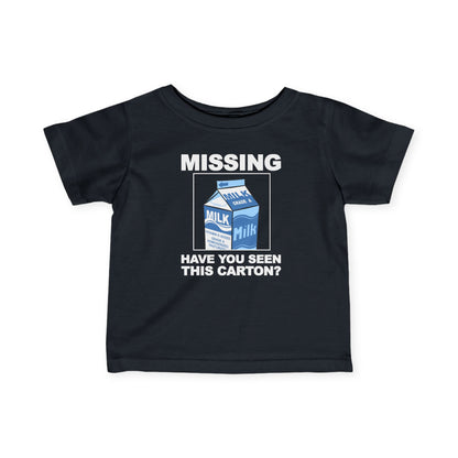Missing - Have You Seen This Carton? - Baby T-Shirt