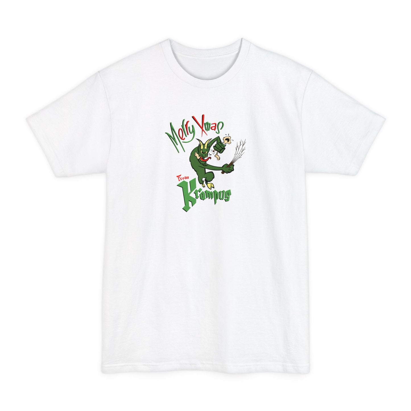 Merry Xmas From Krampus - Men's Tall T-Shirt