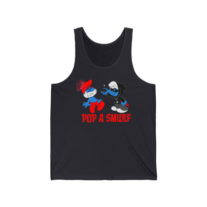 Pop A Smurf - Unisex Tank