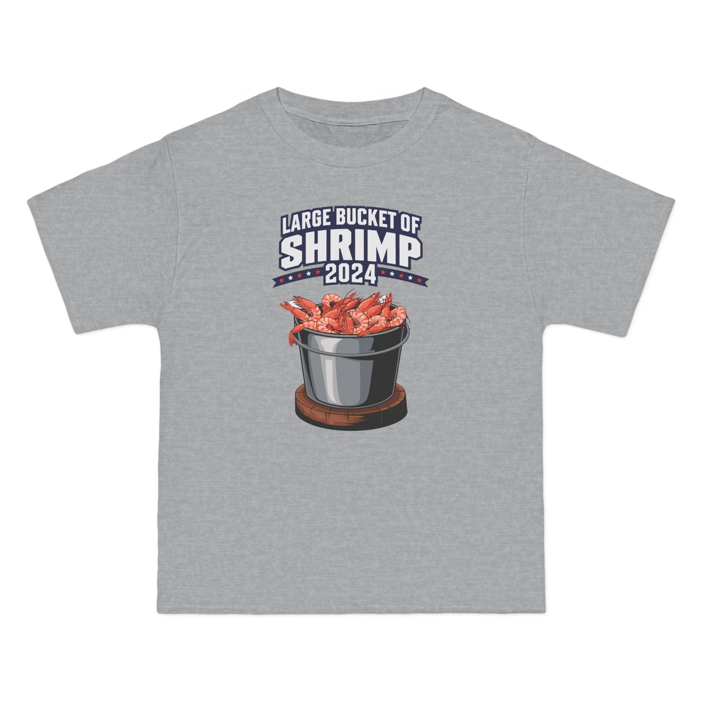 Large Bucket Of Shrimp 2024 - Men's Heavyweight T-Shirt
