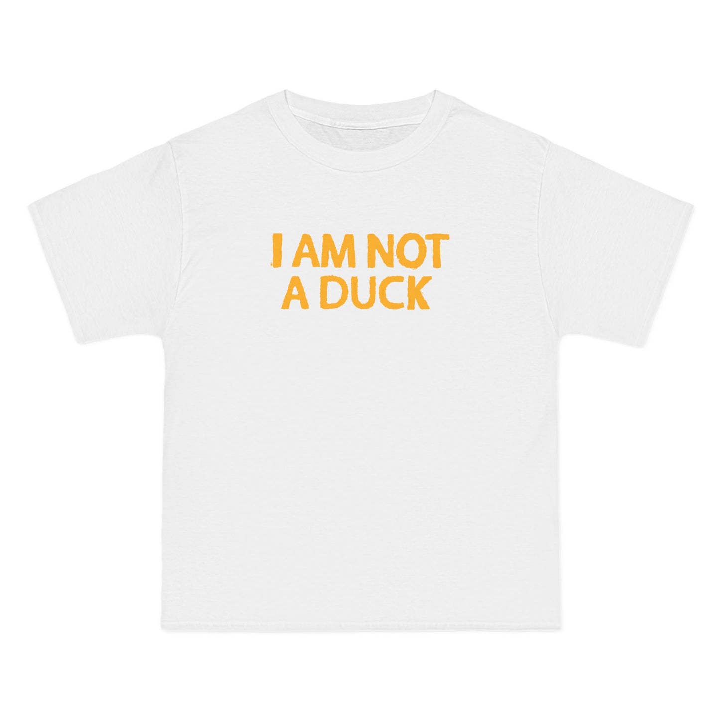 I Am Not A Duck - Men's Heavyweight T-Shirt