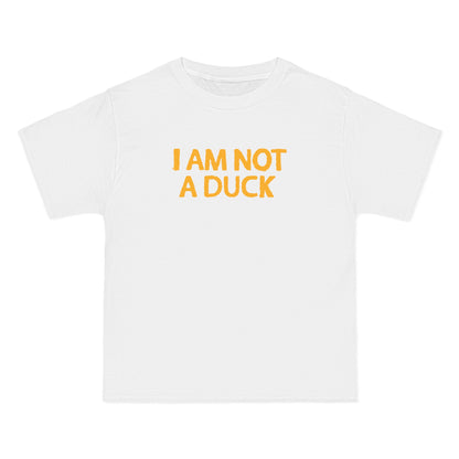 I Am Not A Duck - Men's Heavyweight T-Shirt