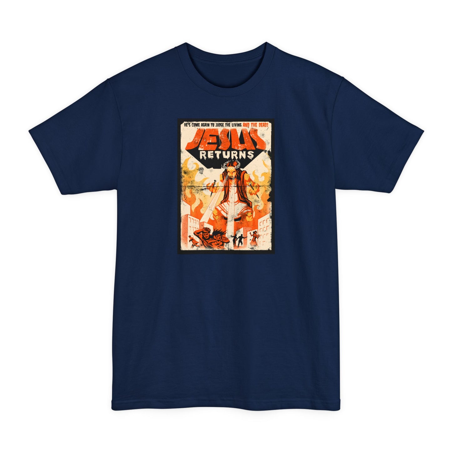 Jesus Returns - Men's Tall T-Shirt