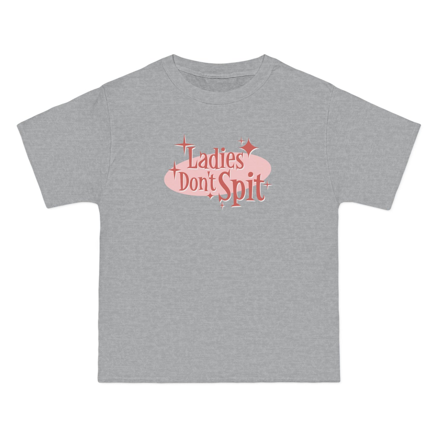 Ladies Don't Spit - Men's Heavyweight T-Shirt