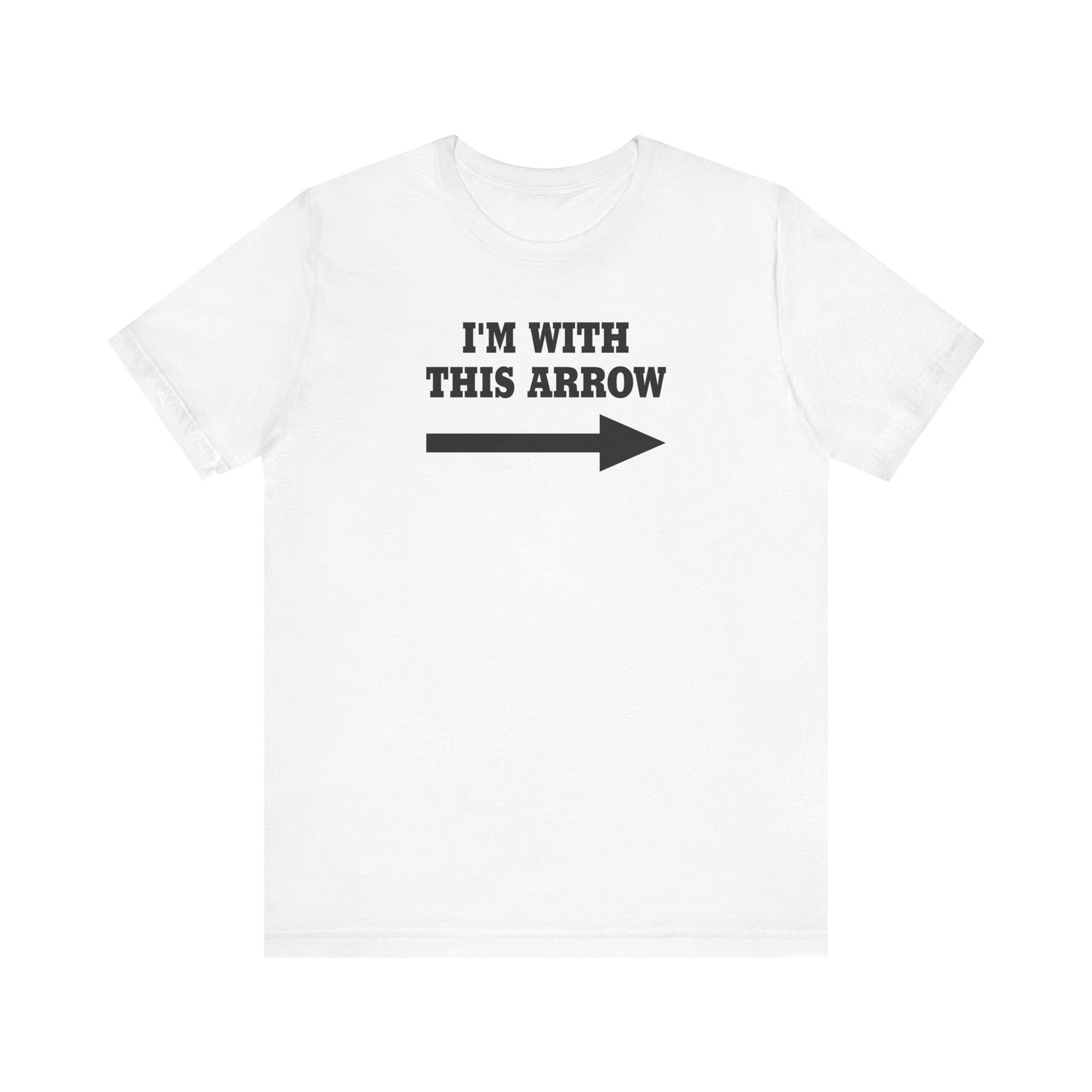 I'm With This Arrow - Men's T-Shirt