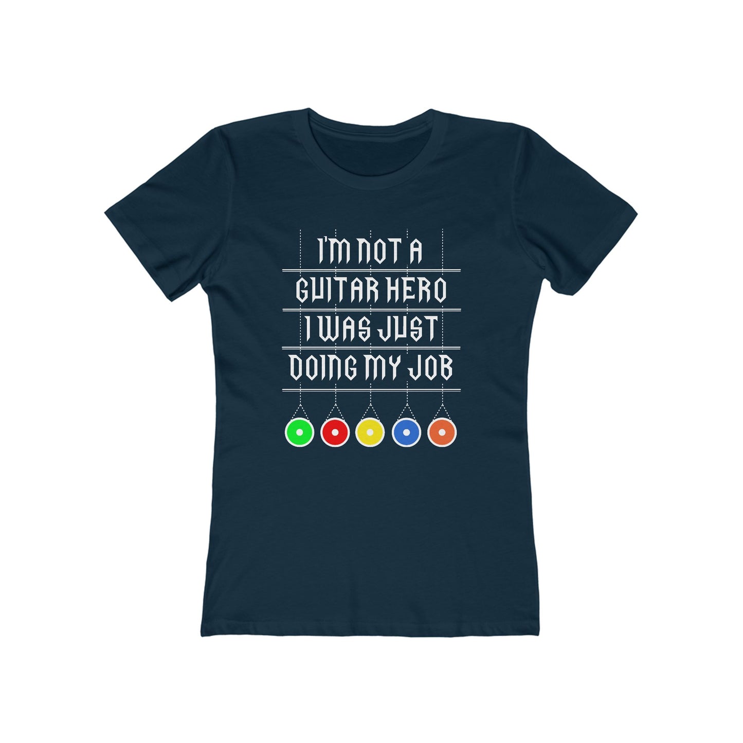 I'm Not A Guitar Hero I Was Just Doing My Job - Women’s T-Shirt