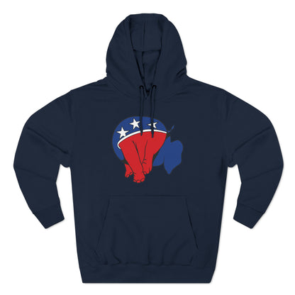 Republican Elephant (Head Up Its Ass) - Hoodie
