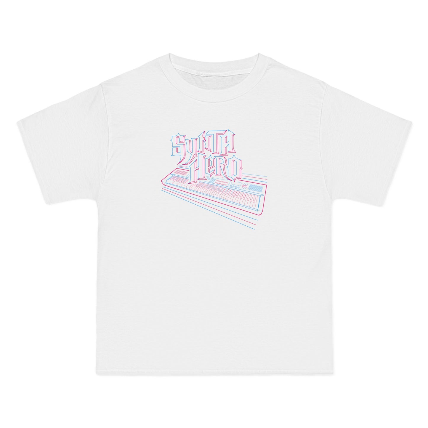 Synth Hero - Men's Heavyweight T-Shirt