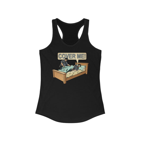 Cover Me! - Women’s Racerback Tank