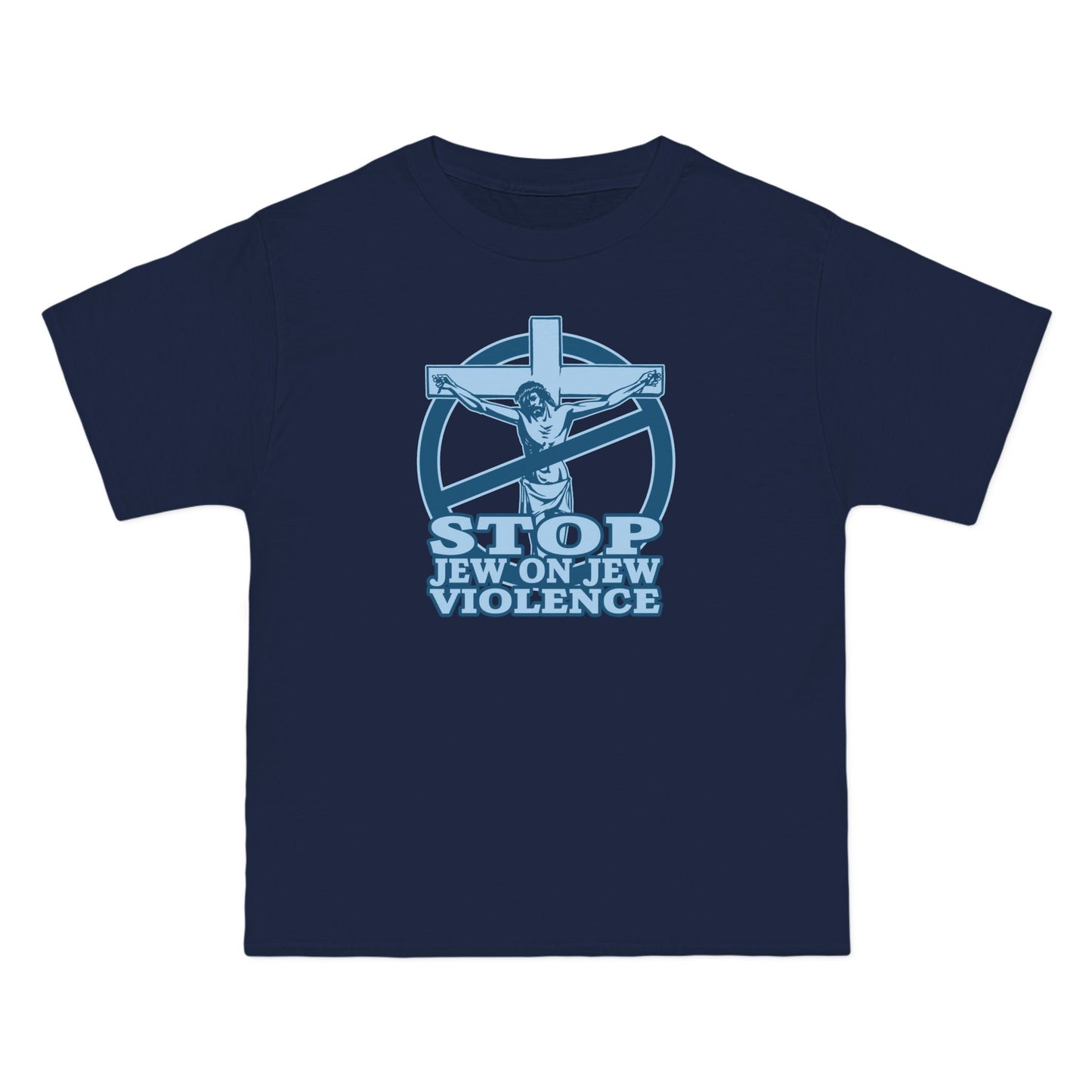 Stop Jew On Jew Violence - Men's Heavyweight T-Shirt