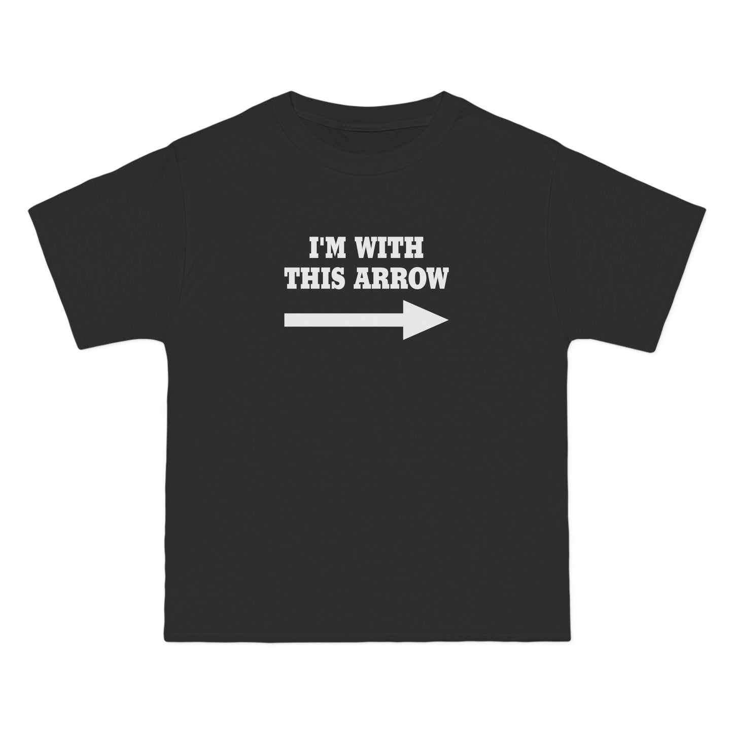 I'm With This Arrow - Men's Heavyweight T-Shirt