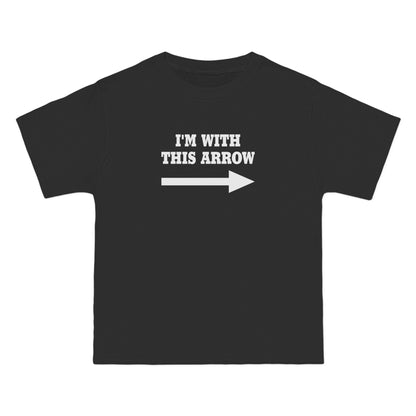 I'm With This Arrow - Men's Heavyweight T-Shirt