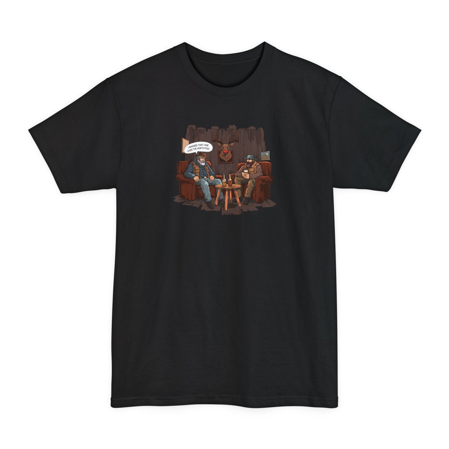 Hunters Kill (Taxidermy Rudolph) - Men's Tall T-Shirt