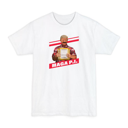 Maga P.I. (Donald Trump) - Men's Tall T-Shirt