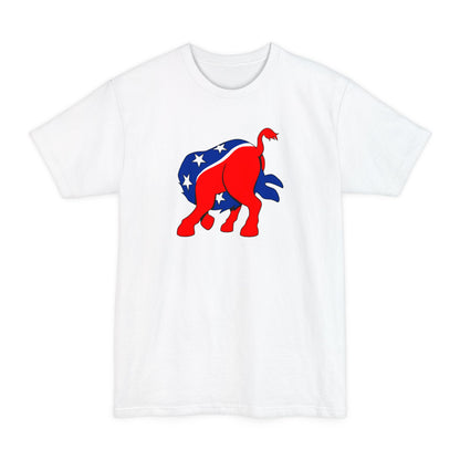 Democratic Donkey (Head Up It's Ass) - Men's Tall T-Shirt