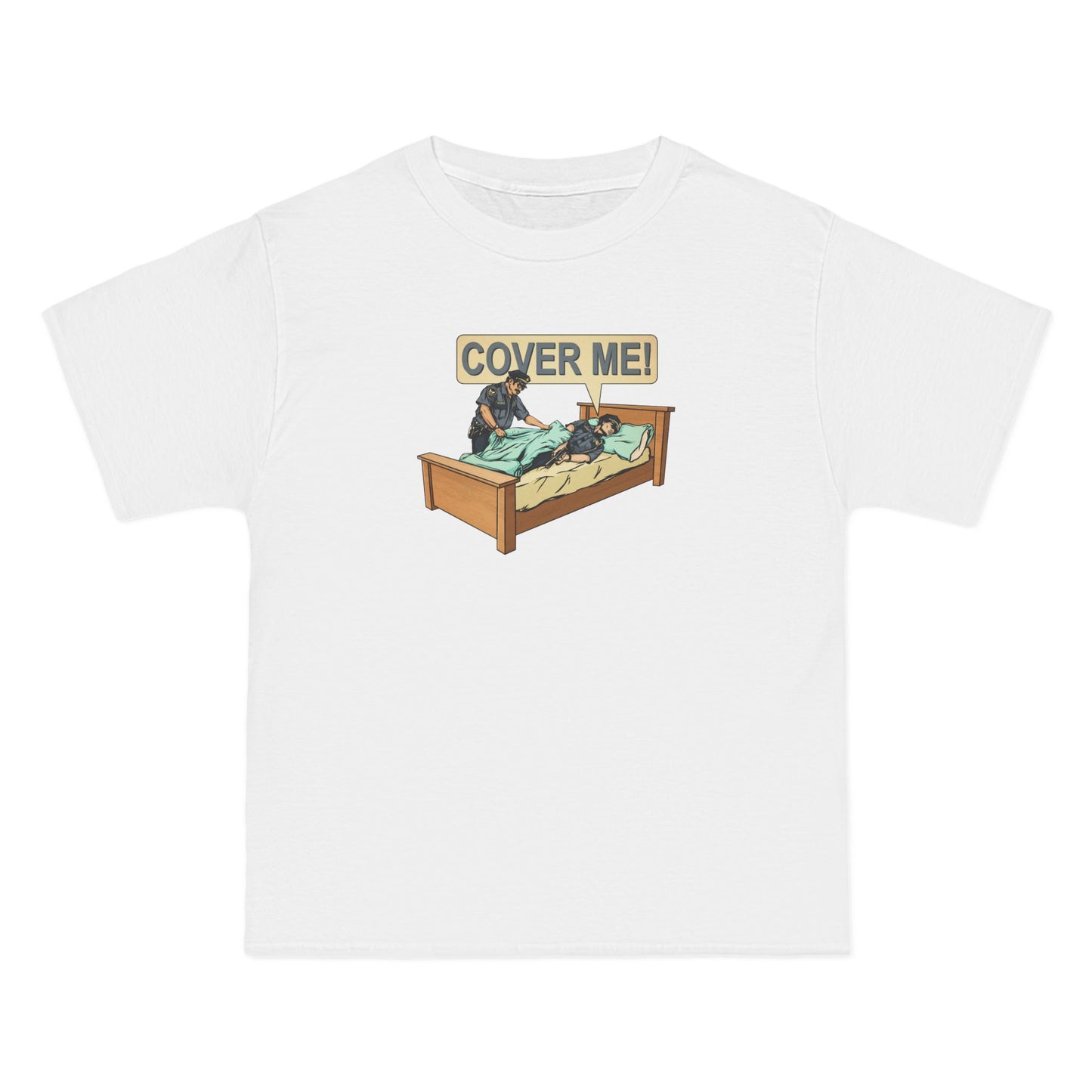 Cover Me! - Men's Heavyweight T-Shirt