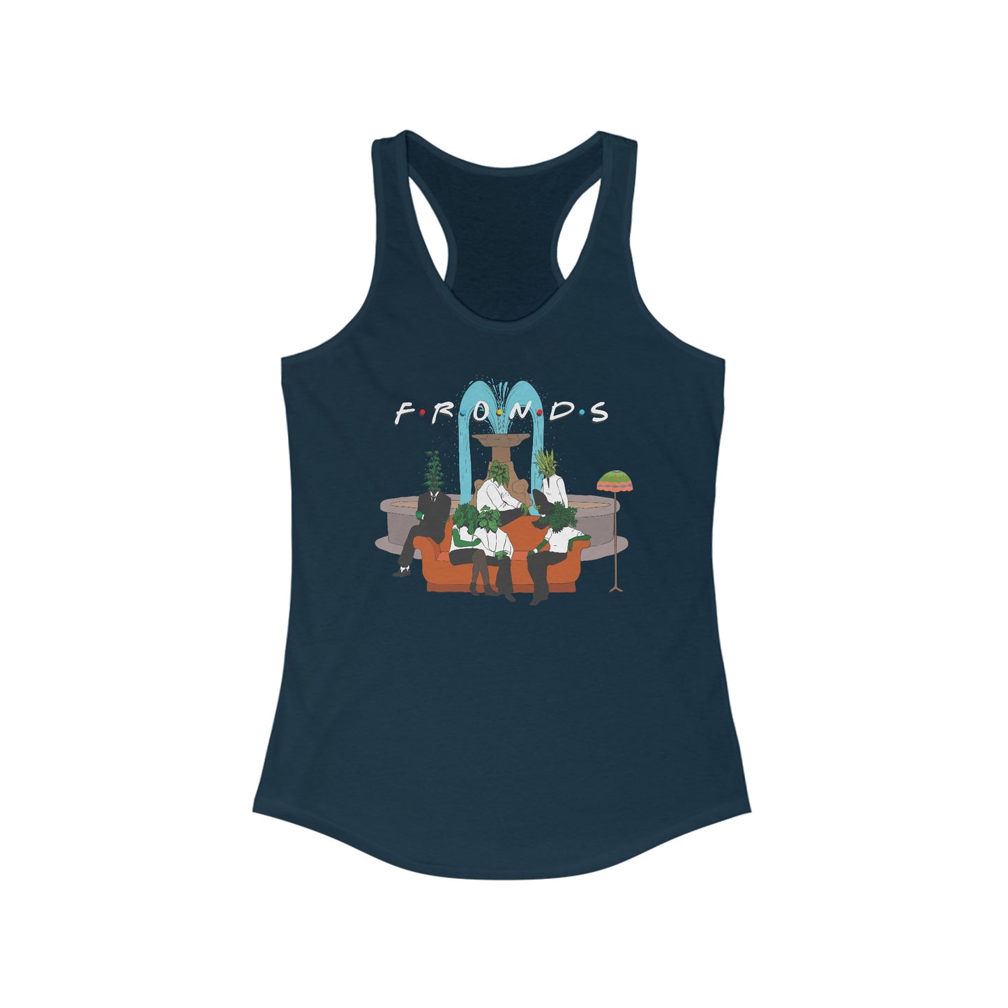 Fronds - Women's Racerback Tank