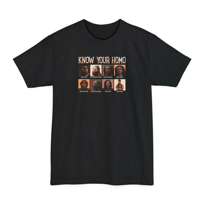 Know Your Homo - Men's Tall T-Shirt