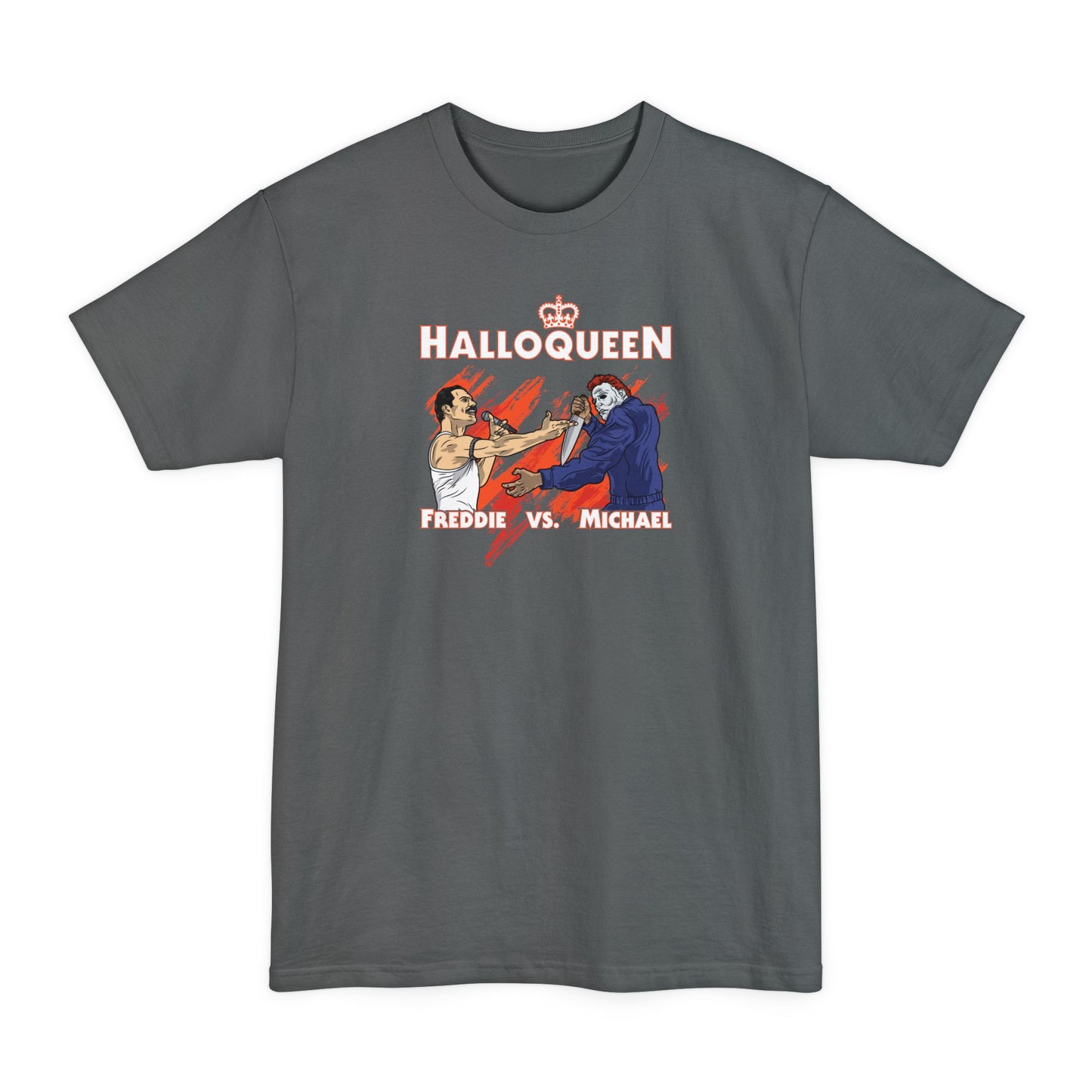 Halloqueen - Freddie Vs Michael - Men's Tall T-Shirt