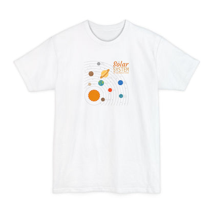 The Solar System Of Juvenile Puns - Men's Tall T-Shirt