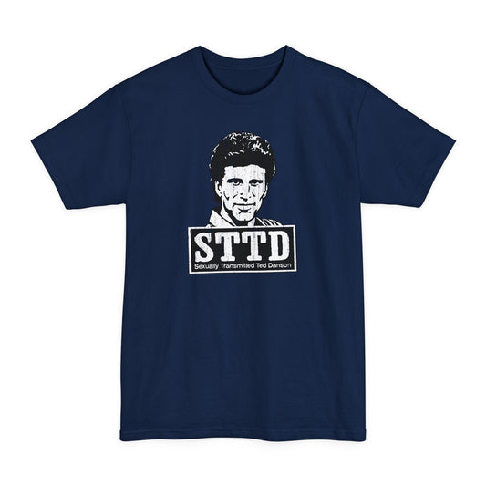 STTD - Sexually Transmitted Ted Danson - Men's Tall T-Shirt