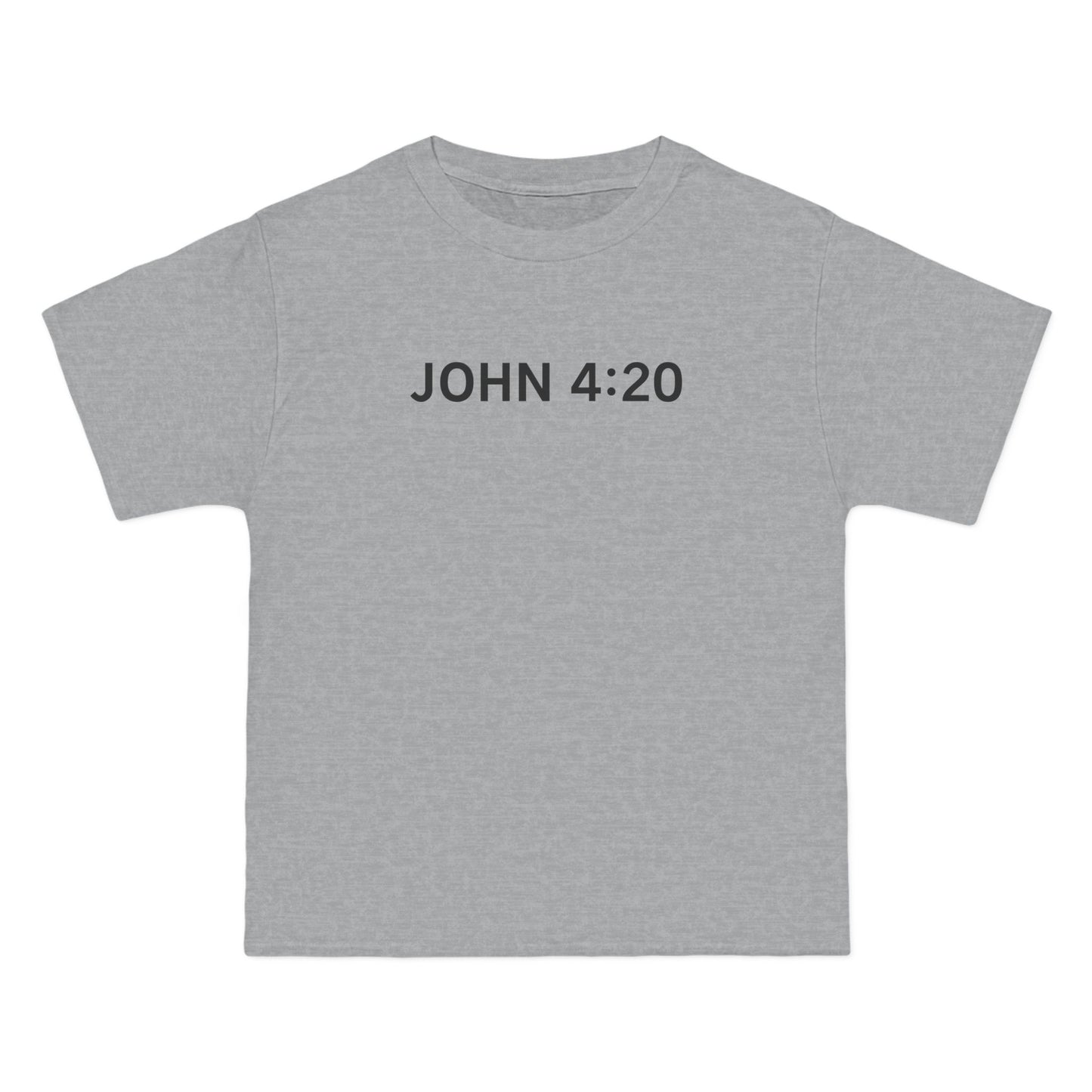 John 4:20 - Men's Heavyweight T-Shirt