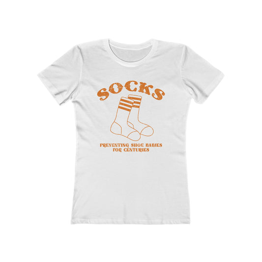 Socks - Preventing Shoe Babies For Centuries - Women’s T-Shirt