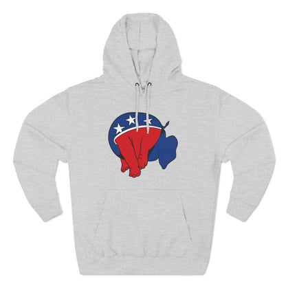 Republican Elephant (Head Up Its Ass) - Hoodie