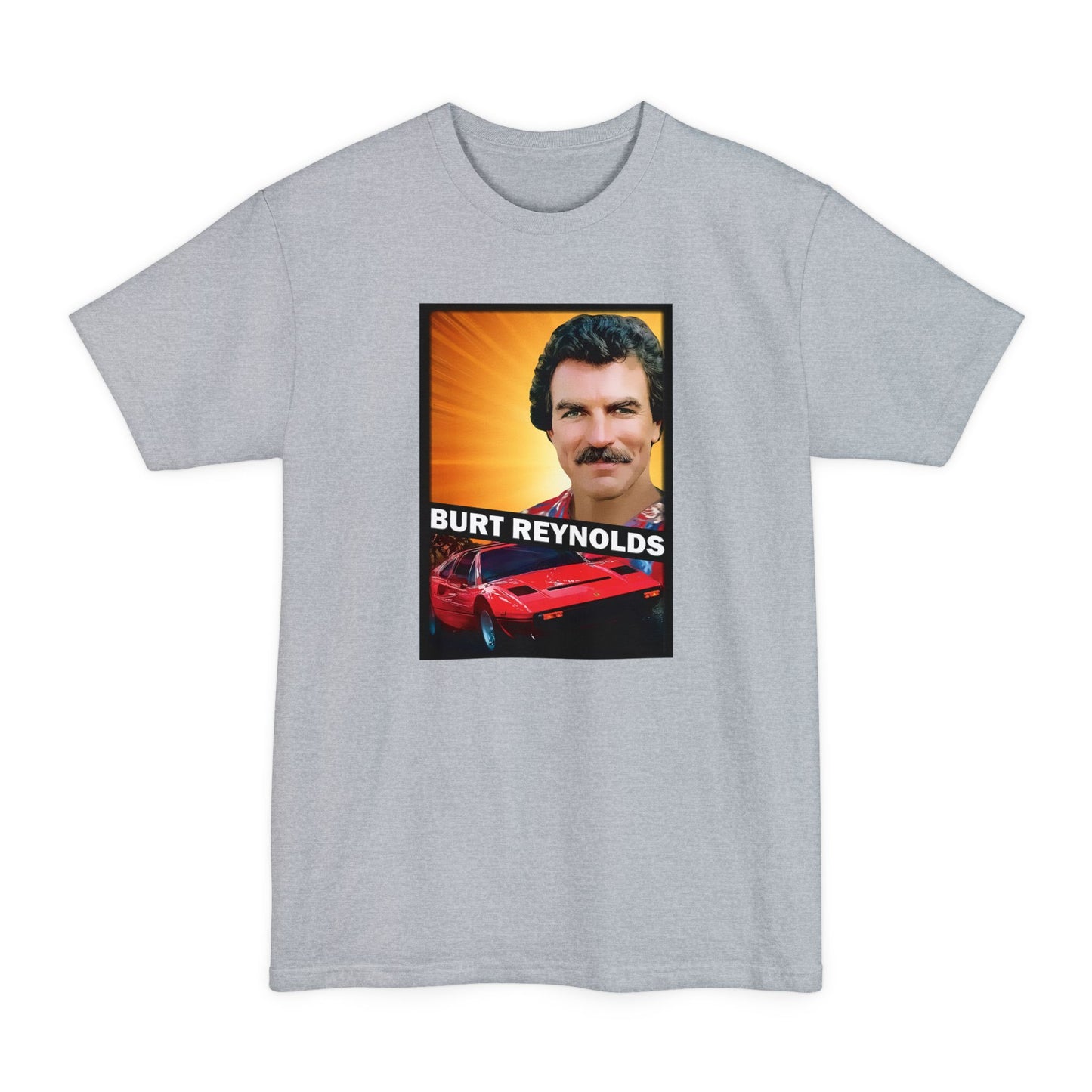 Burt Reynolds (Tom Selleck) - Men's Tall T-Shirt
