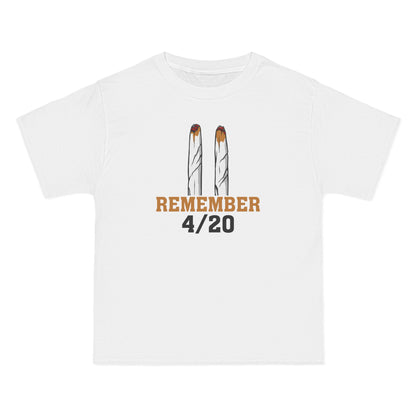 Remember 4/20 - Men's Heavyweight T-Shirt
