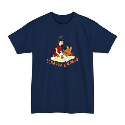 Scrappy Ending - Men's Tall T-Shirt